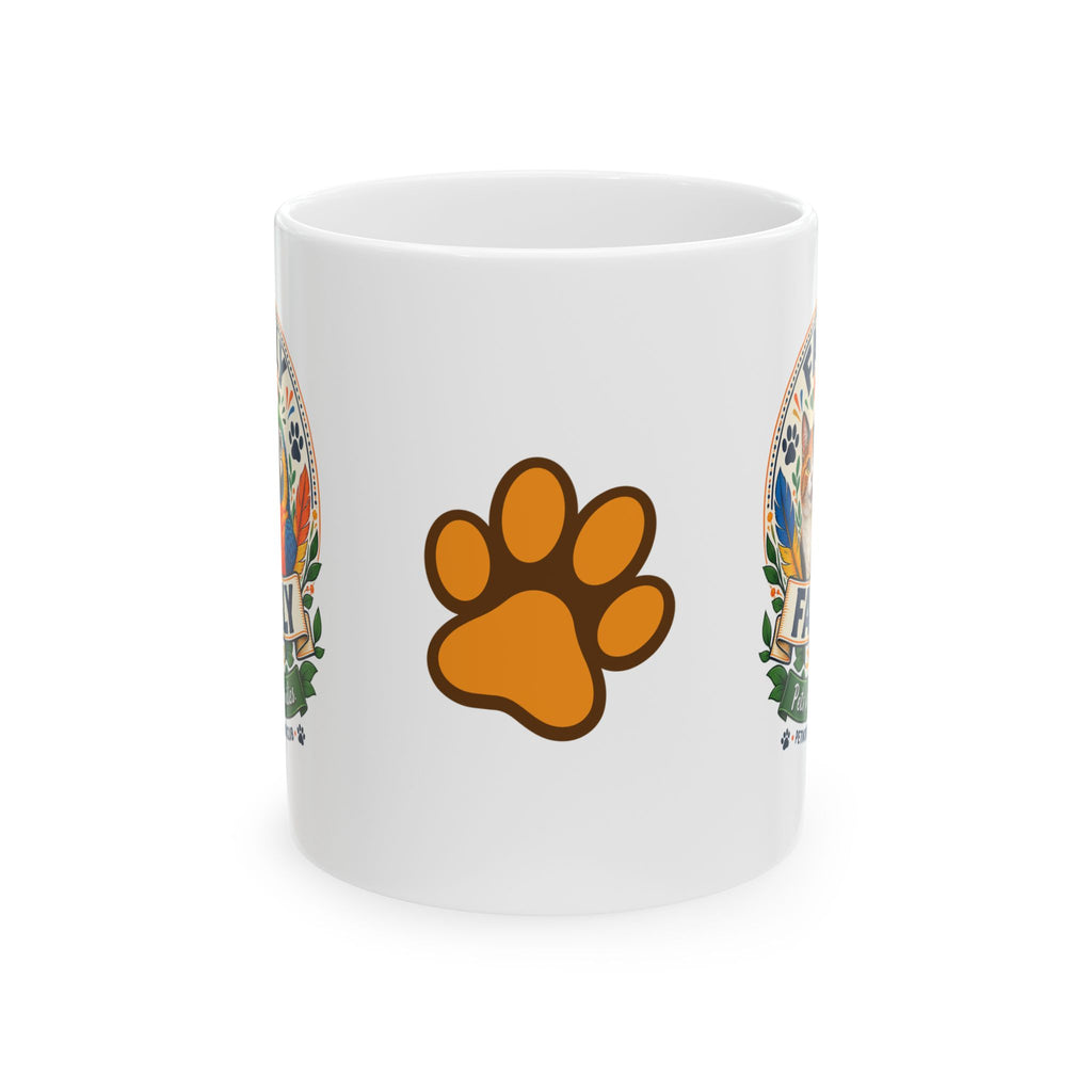 Family Helps Family Ceramic Mug