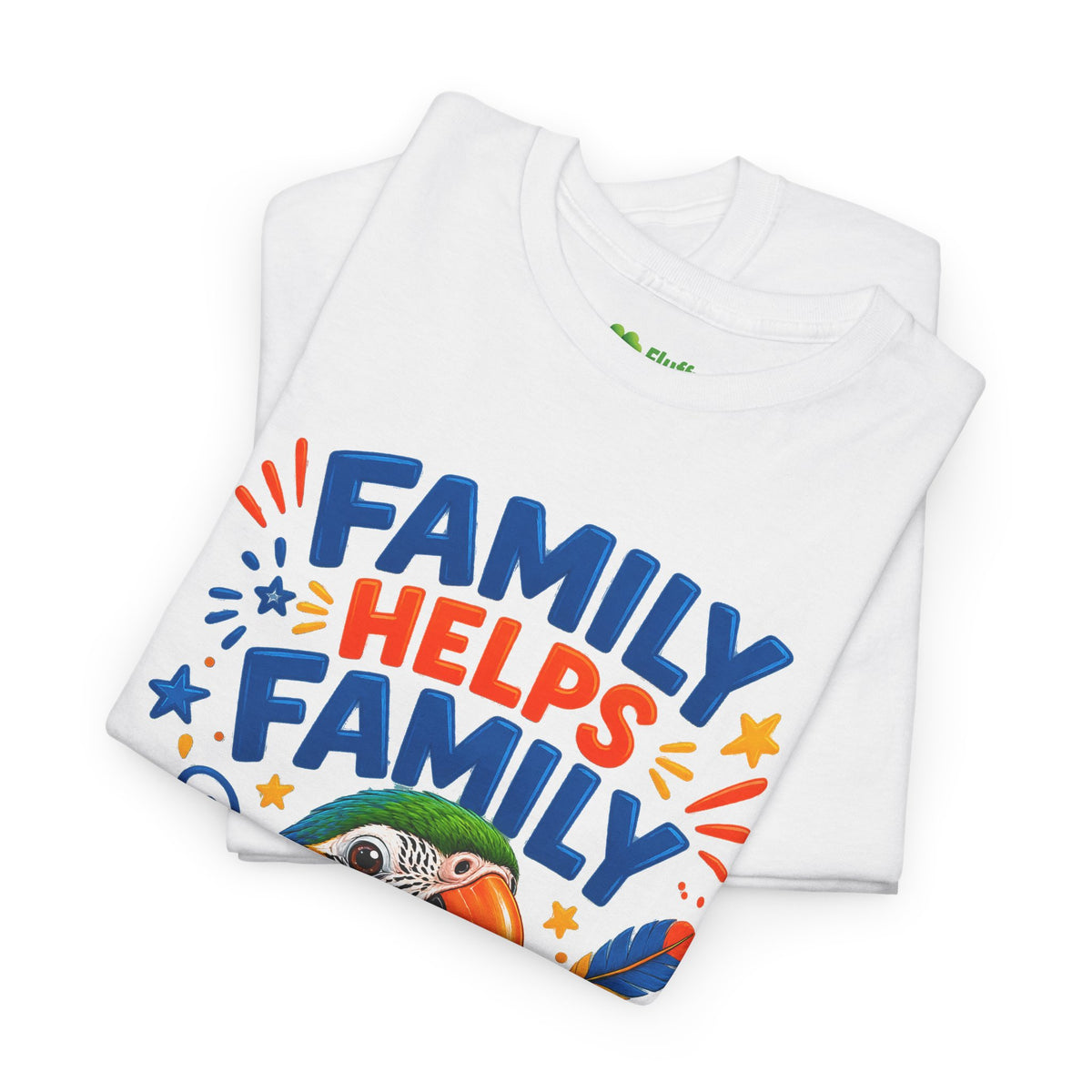 Family Helps Family Parrot T-Shirt