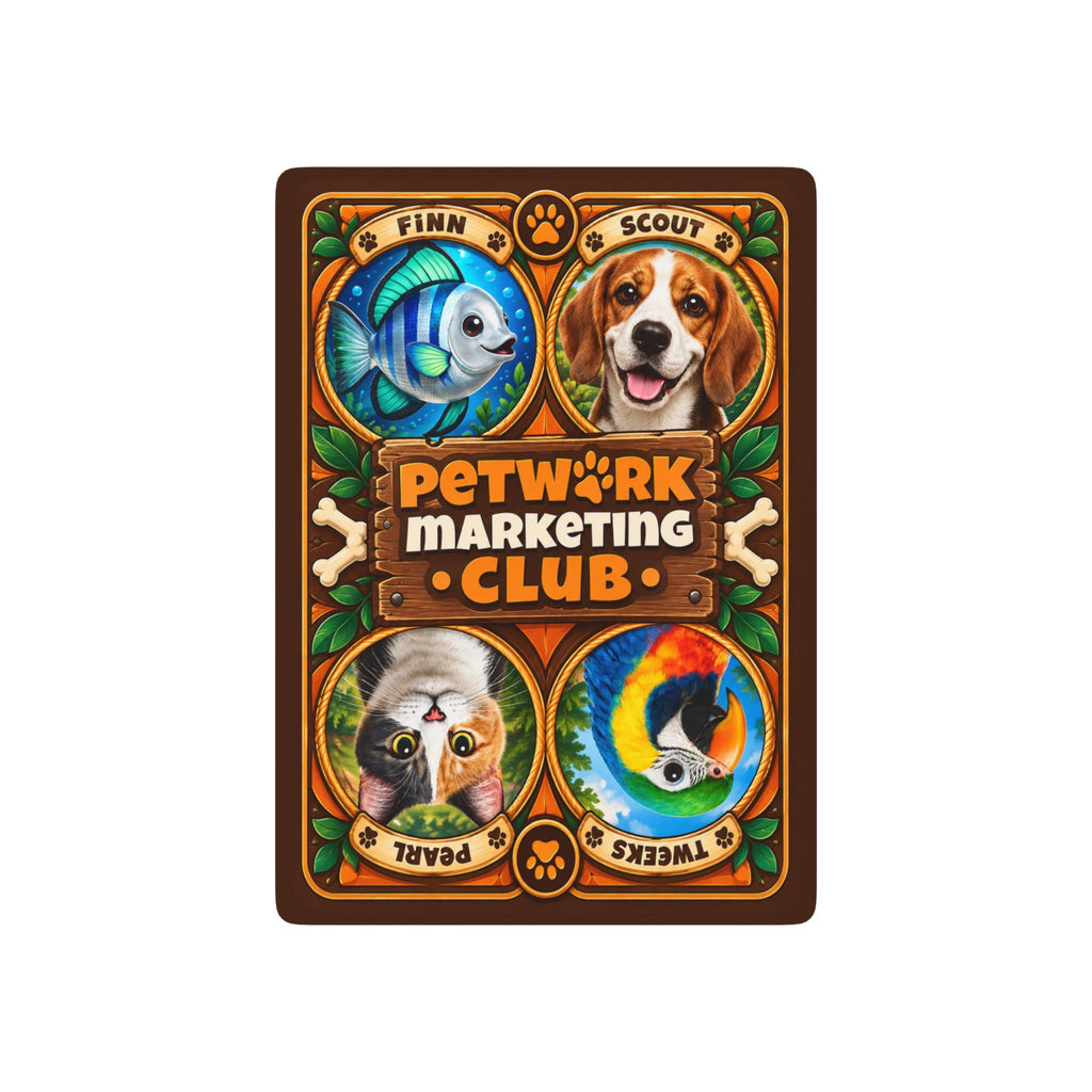 Petwork Marketing Club Playing Cards
