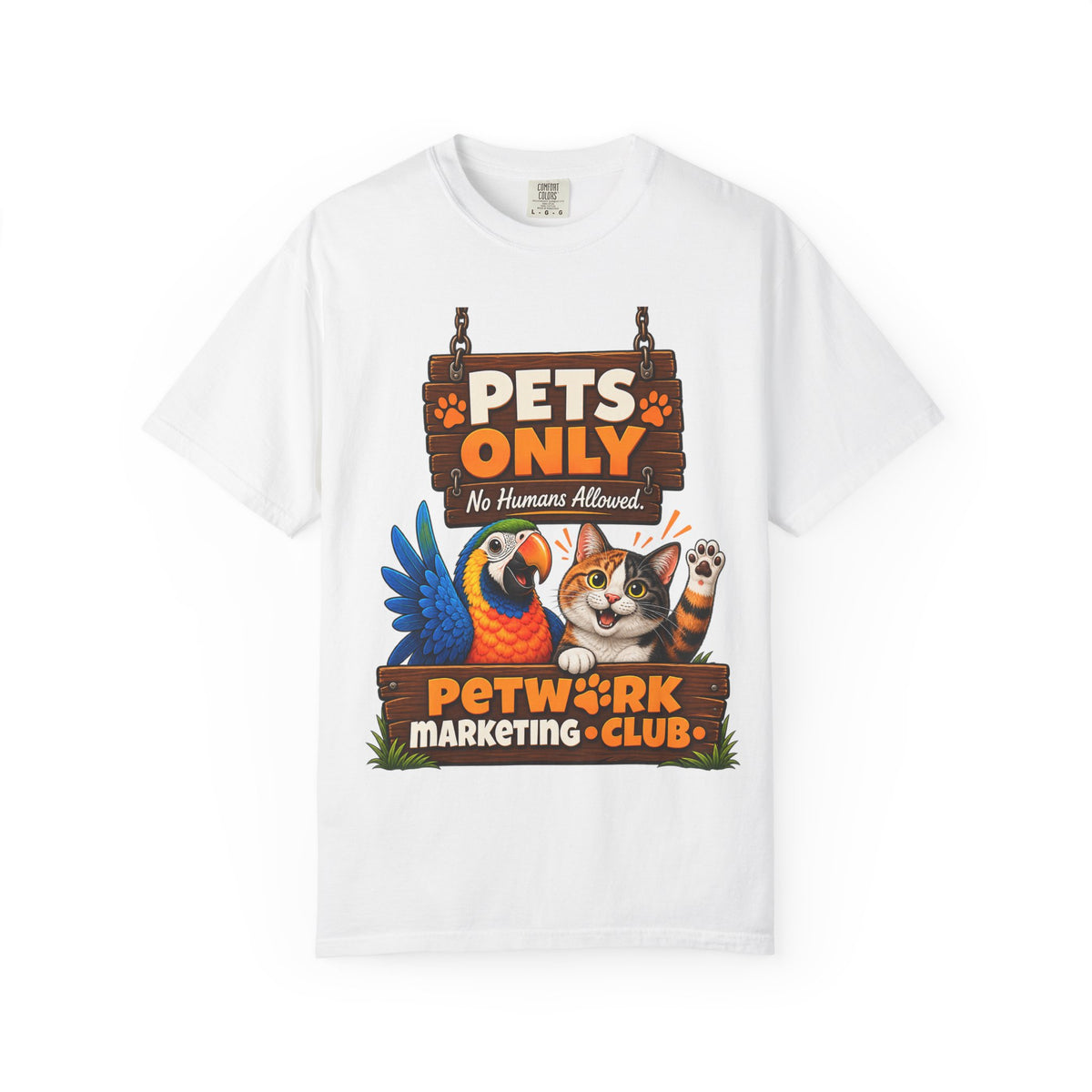 "Pets Only: Petwork Marketing Club" - Tee