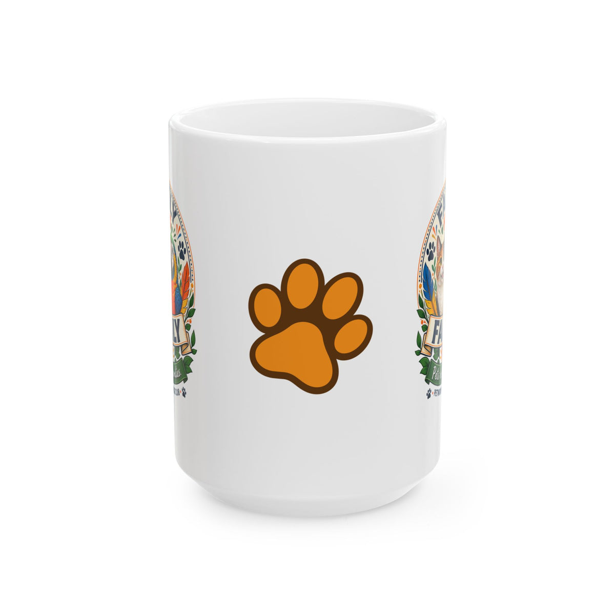 Family Helps Family Ceramic Mug