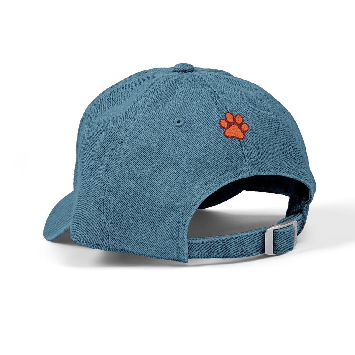 Petwork Marketing Club Embroidered Denim Hat — Paw Print Logo Cap