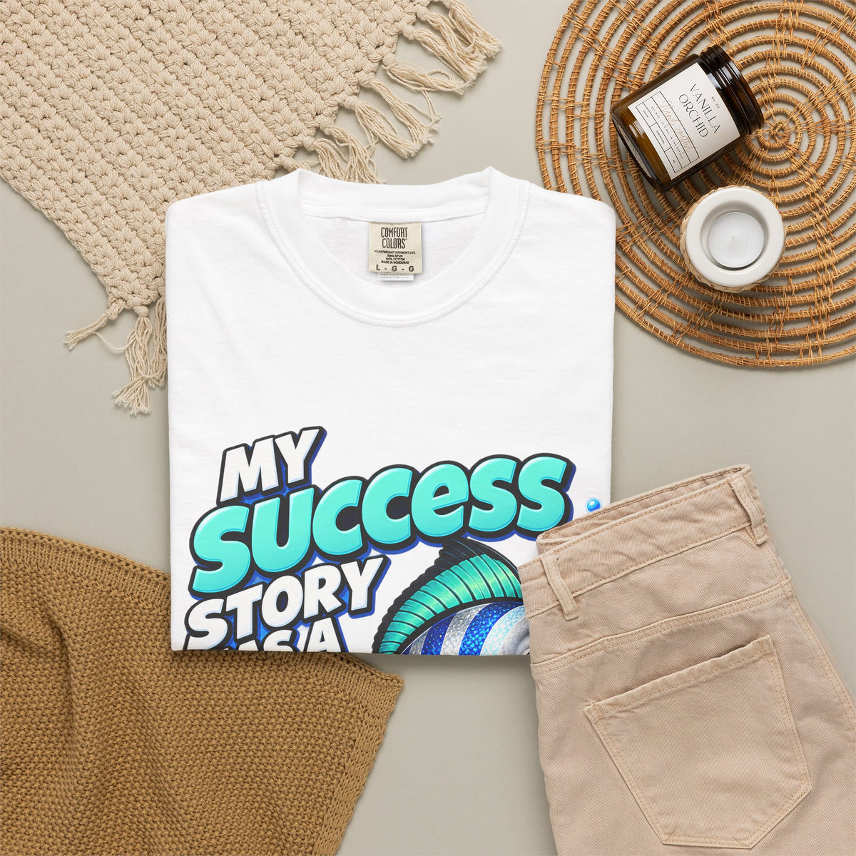 Finn - My Success Story Has a Tail - Tee