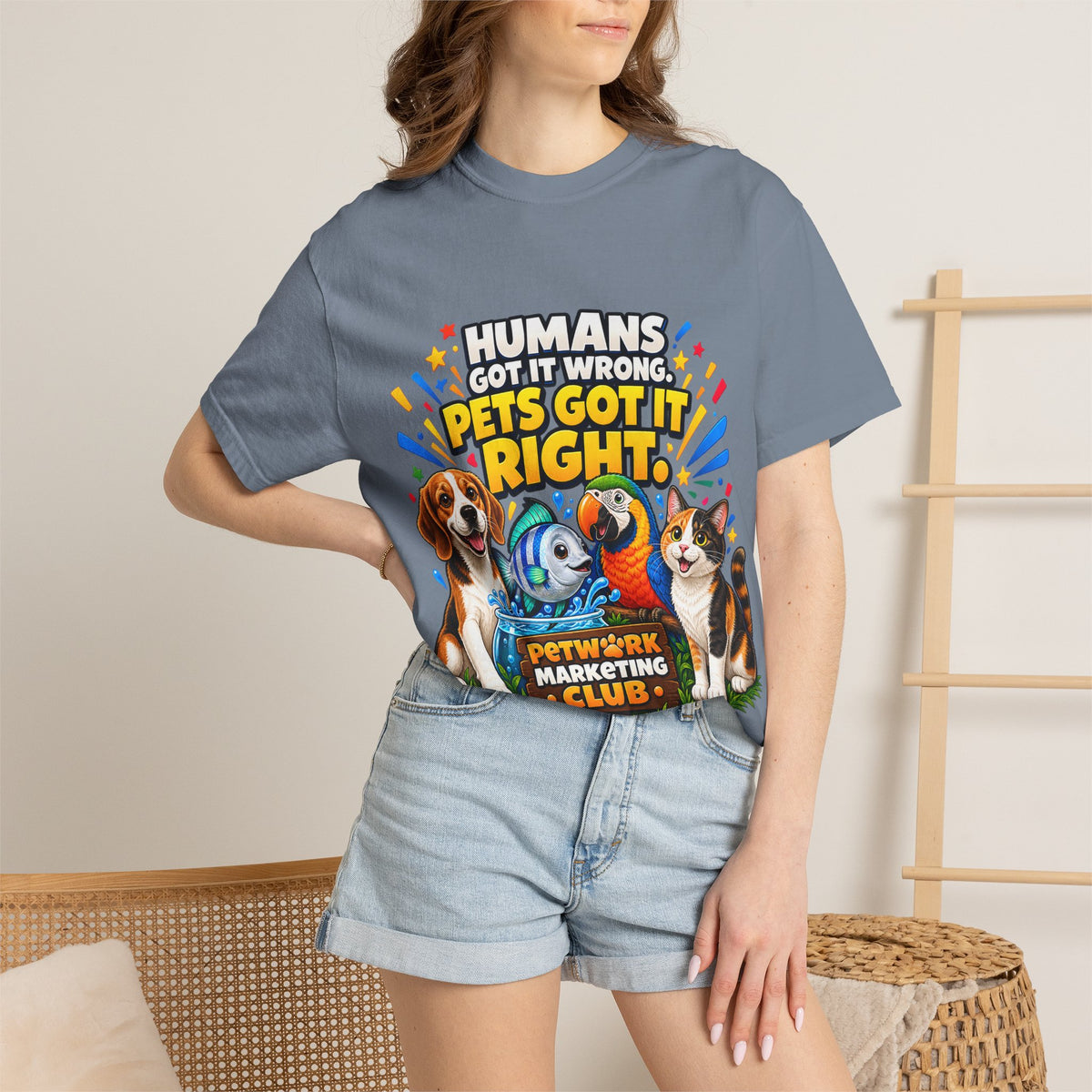 Humans Got It Wrong Pets Got It Right T-Shirt