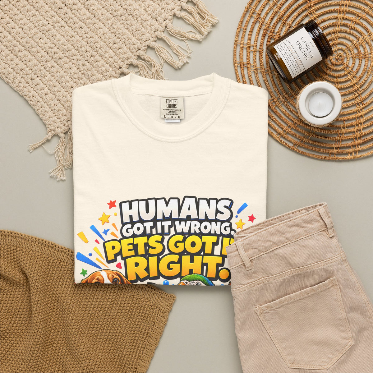 Humans Got It Wrong Pets Got It Right T-Shirt