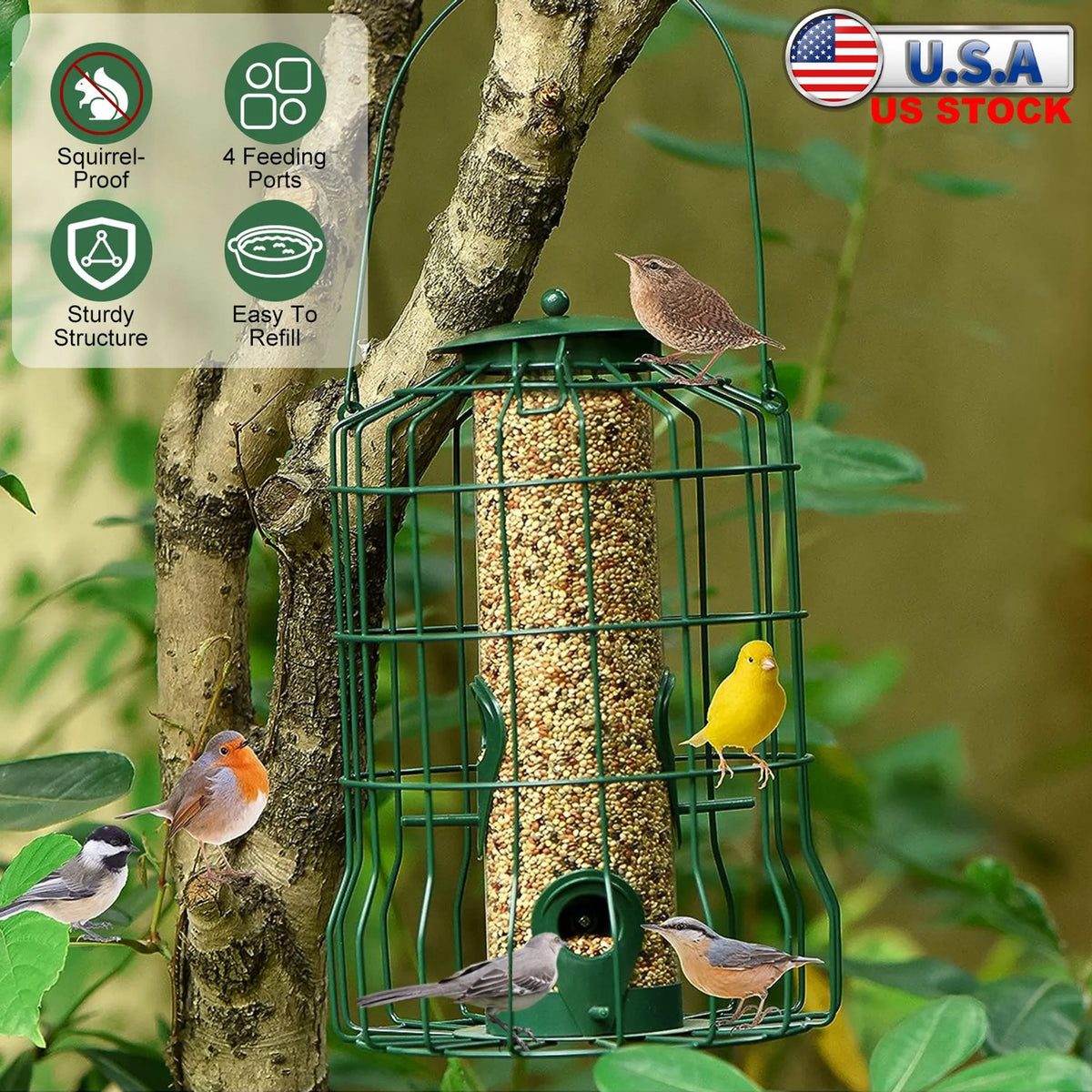 Outdoor Wild Bird Feeder