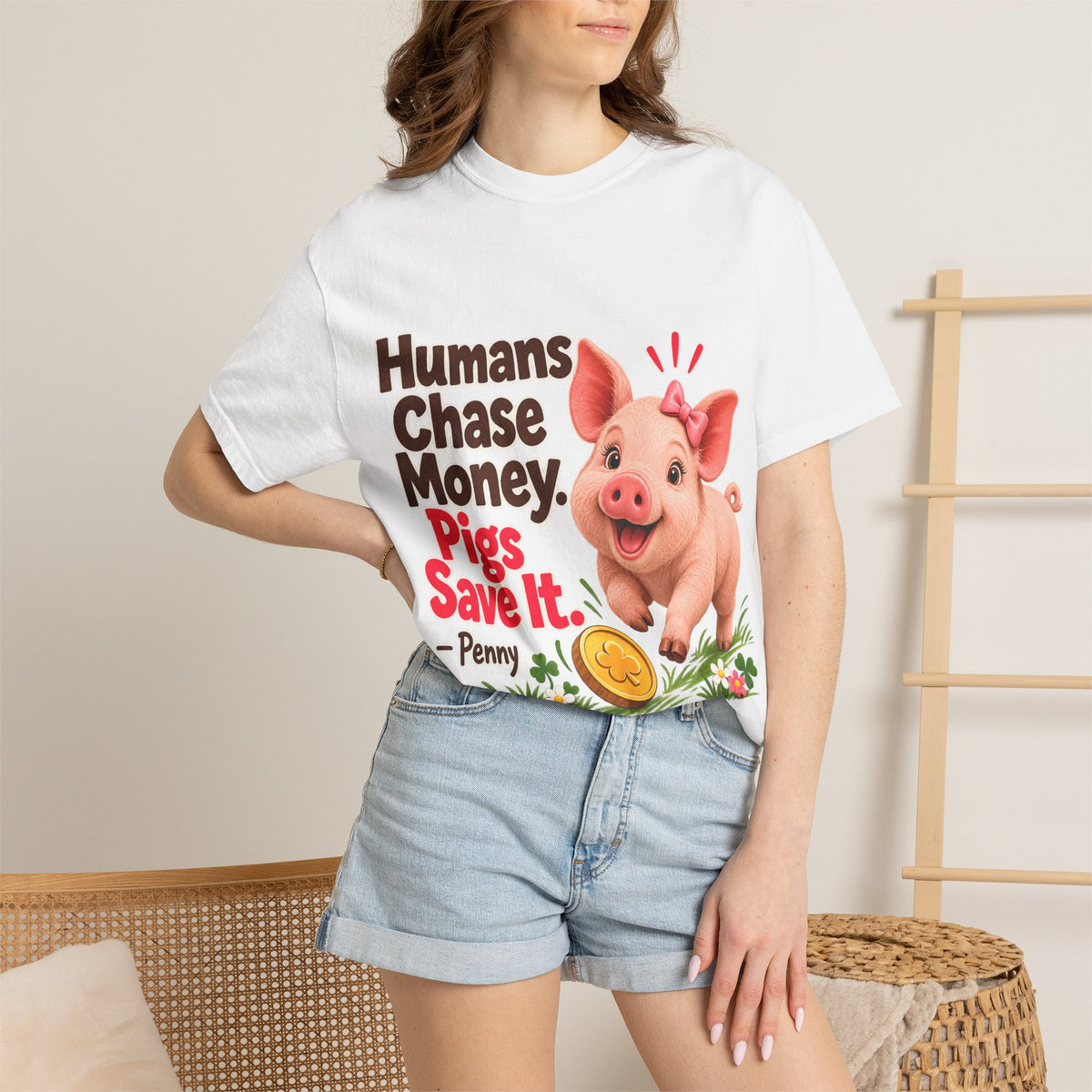 Penny the Piggy Bank  – Humans Chase Money, Pigs Save It