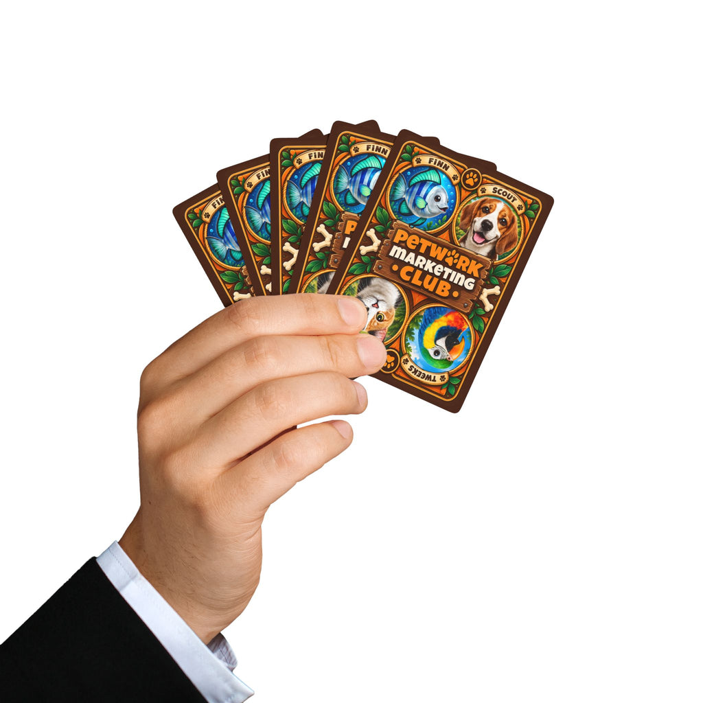 Petwork Marketing Club Playing Cards