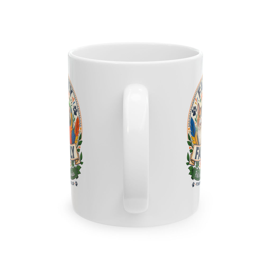 Family Helps Family Ceramic Mug