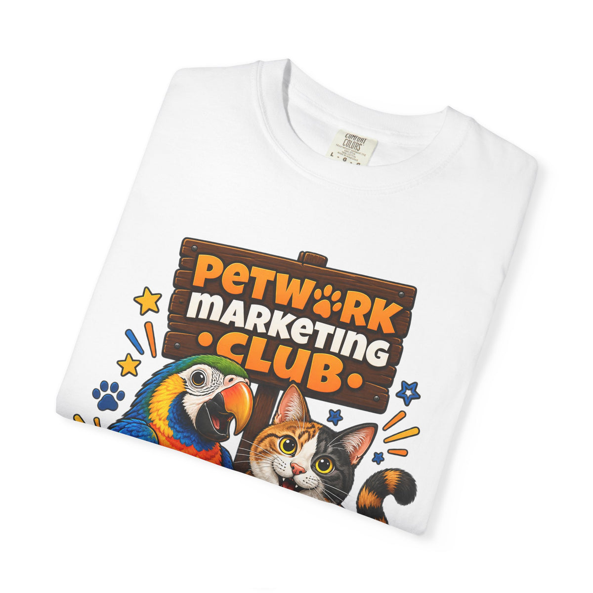 Pet Work Marketing Club Graphic T-Shirt