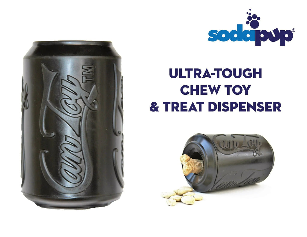 SP Magnum Can Toy eDispenser Ultra Durable Rubber Chew Toy
