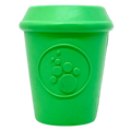 Coffee Cup eDispener Durable Rubber Chew Toy and Treat Dispenser