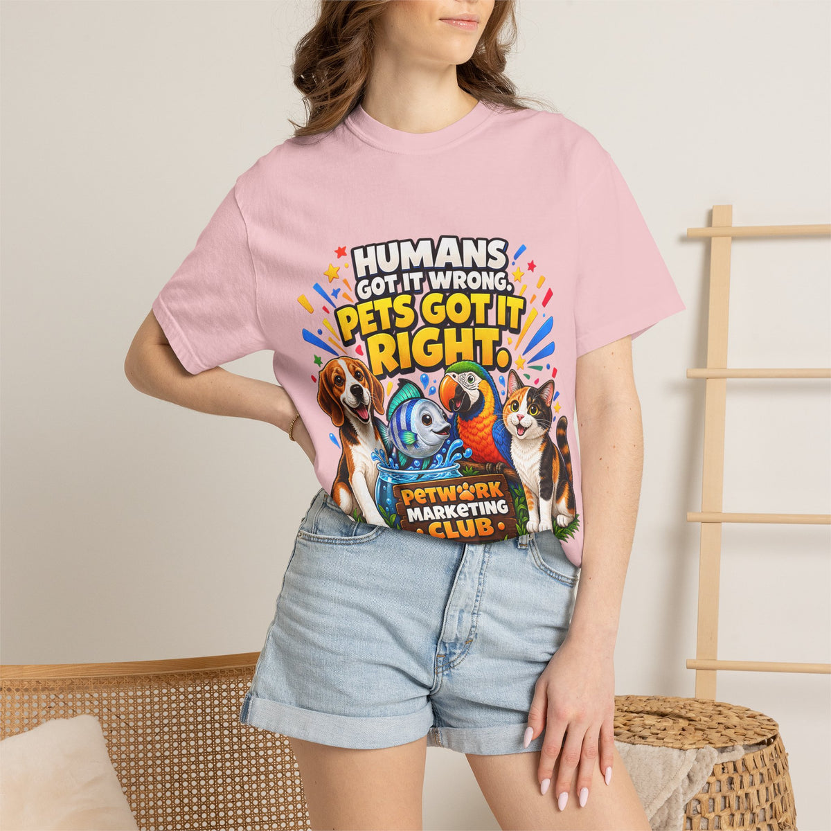Humans Got It Wrong Pets Got It Right T-Shirt
