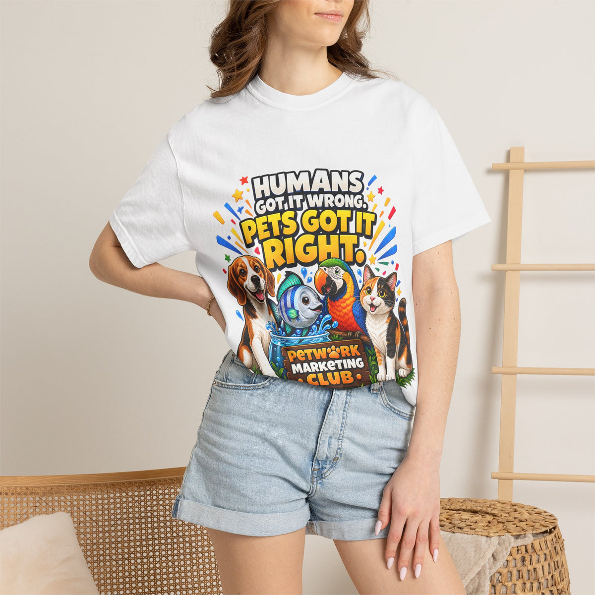 Humans Got It Wrong Pets Got It Right T-Shirt