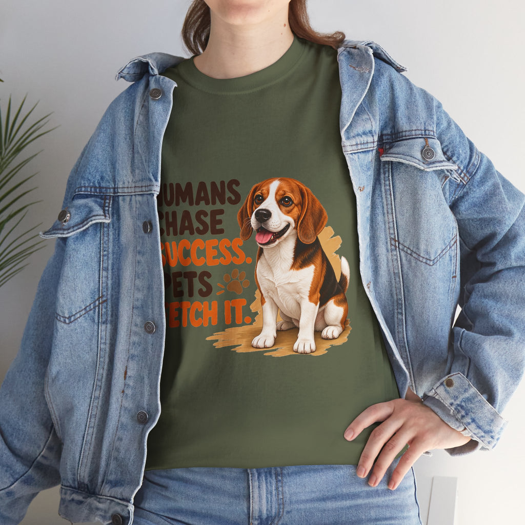 Humans Chase Success Pets Fetch It!