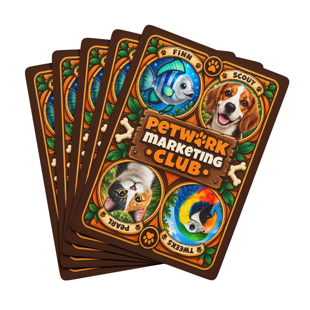 Petwork Marketing Club Playing Cards